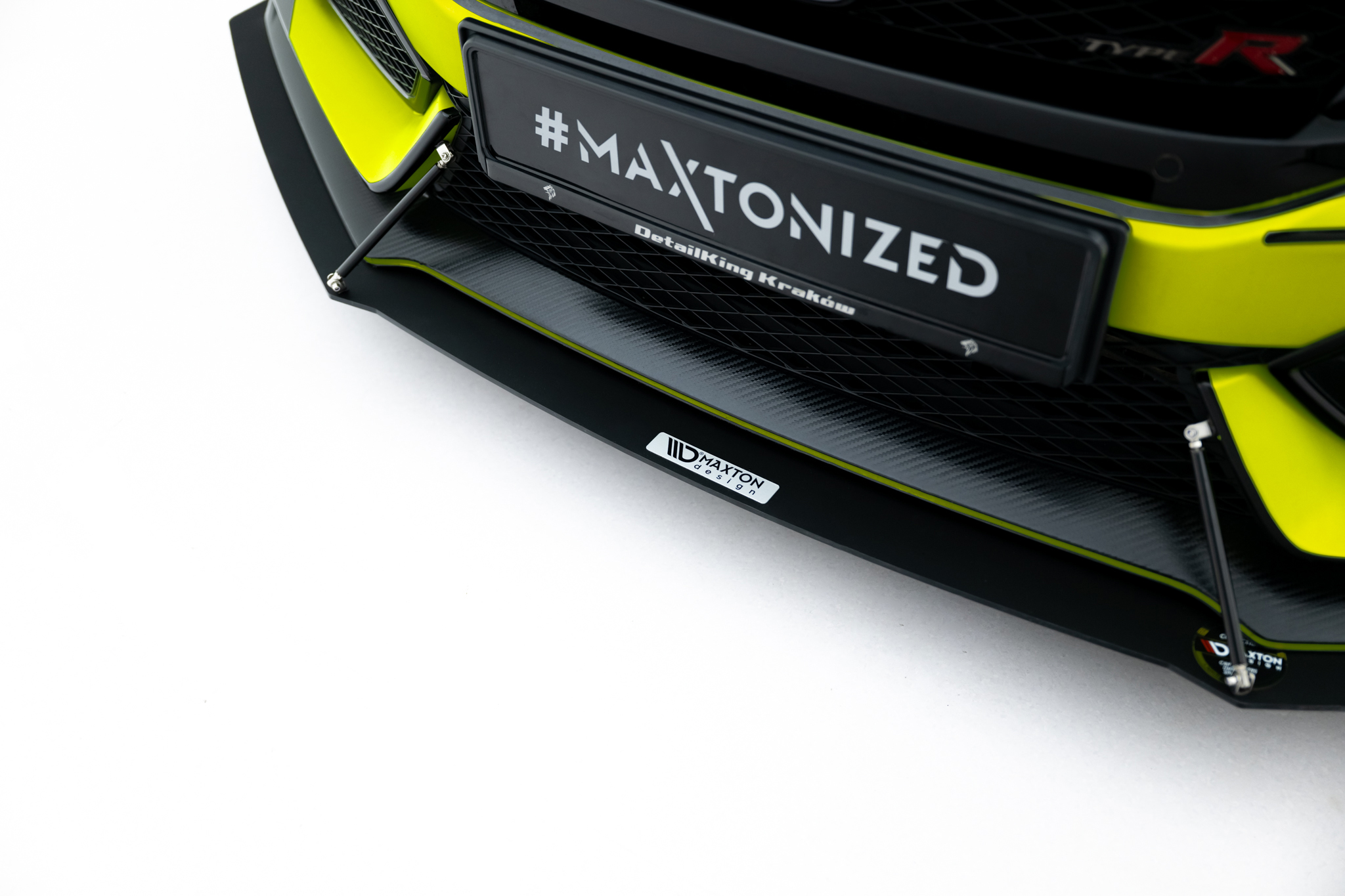 Front Racing Splitter V.1 Honda Civic Type-R Mk10 / Mk10 Facelift - Image 2