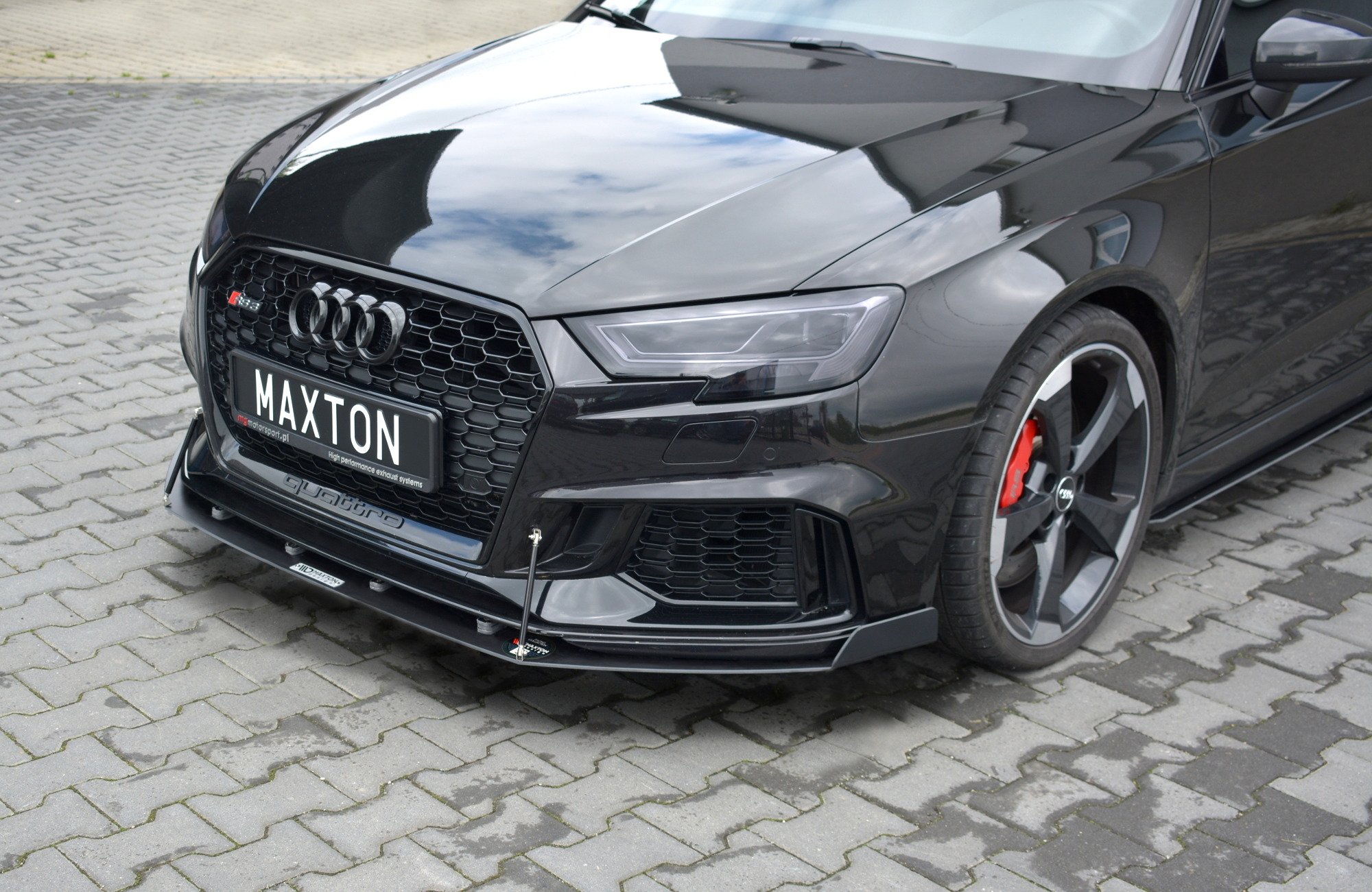 Front Racing Splitter V.2 Audi RS3 Sportback 8V Facelift - Image 3
