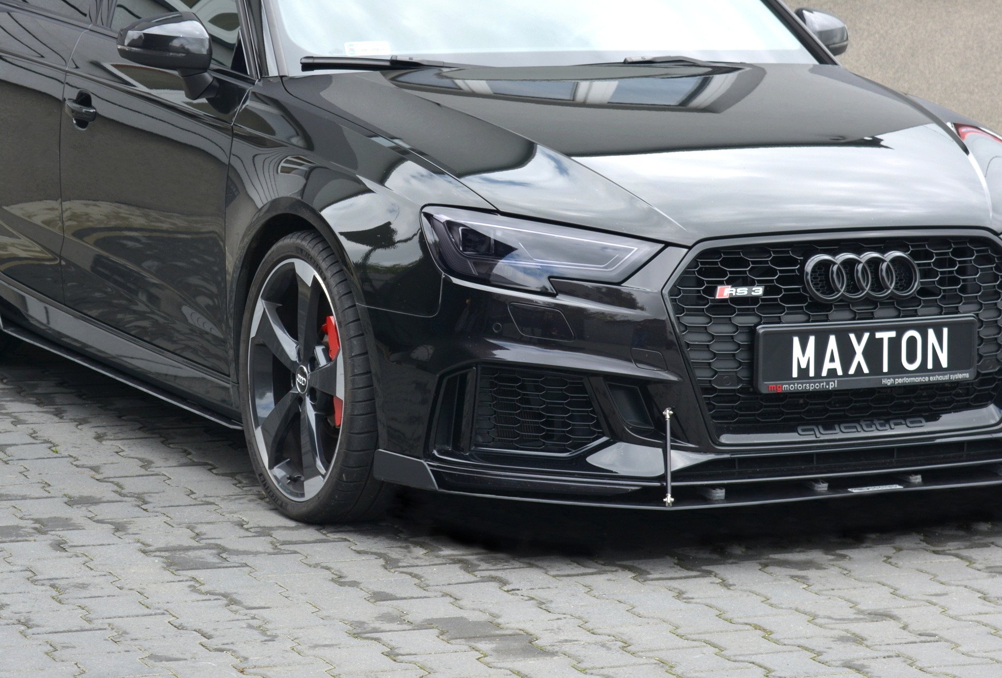 Front Racing Splitter V.2 Audi RS3 Sportback 8V Facelift - Image 2