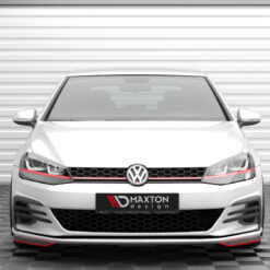 Alternative view of Front Side Splitters Volkswagen Golf GTI Mk7 Facelift