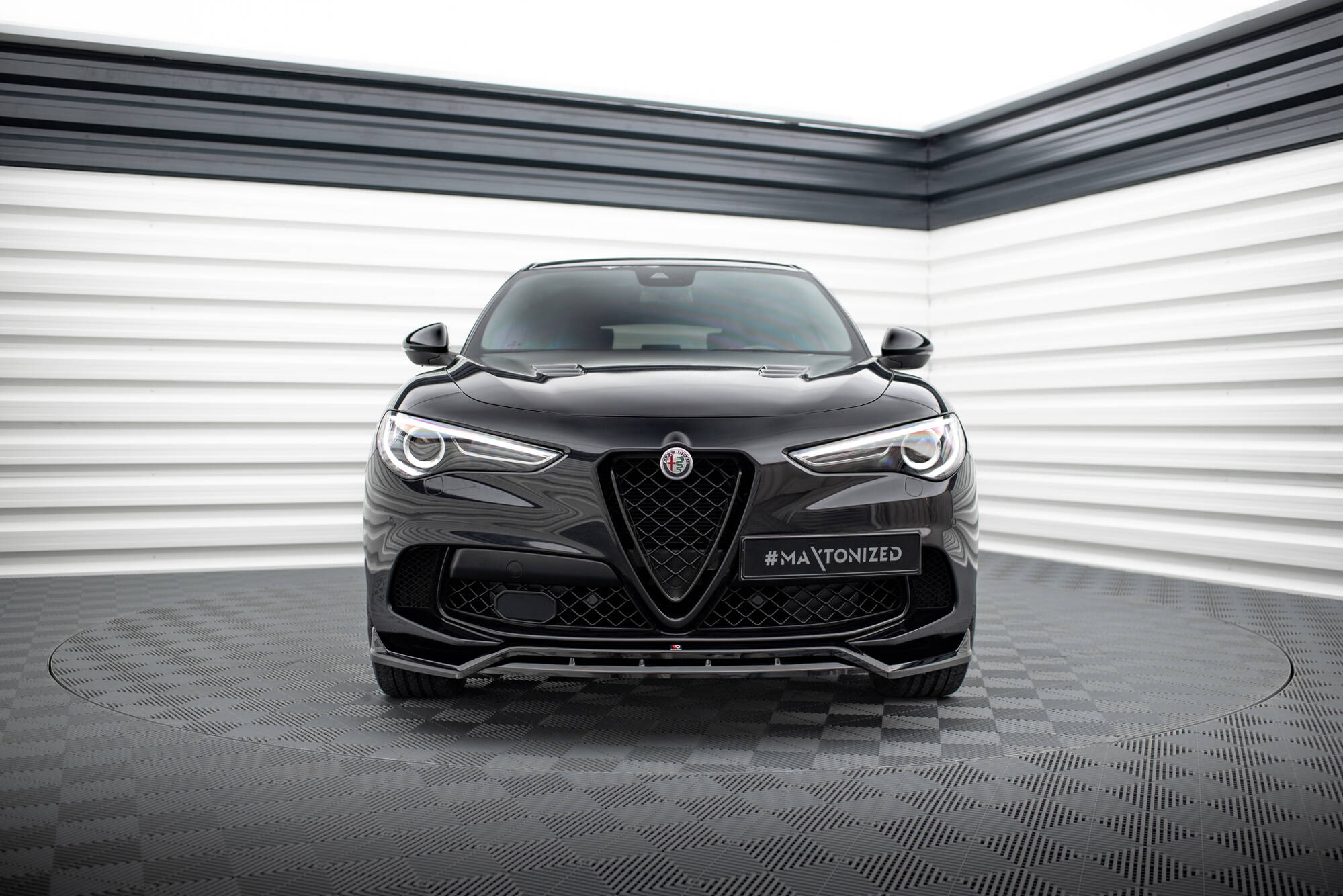 Front Splitter Alfa Romeo Stelvio Quadrifoglio Mk1 - Image 2