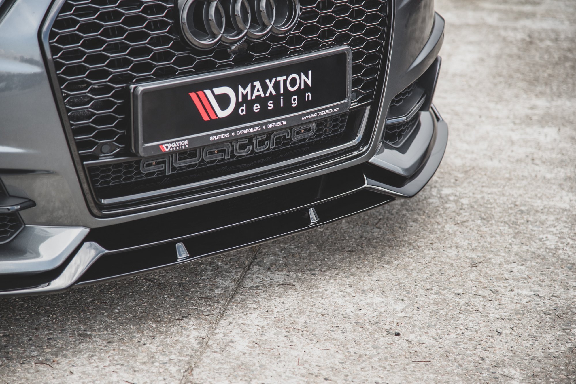 Front Splitter Audi A6 / A6 C7 S-line/ S6 C7 Facelift - Image 5