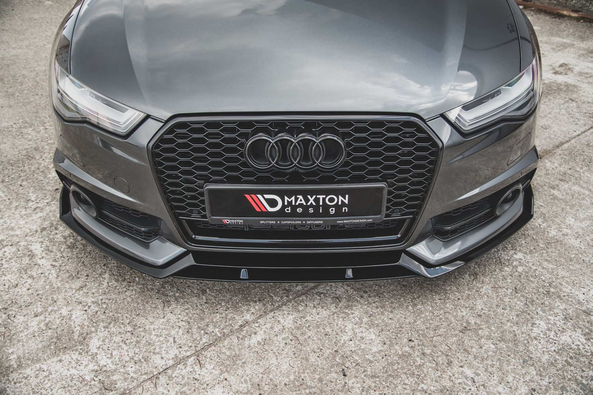 Front Splitter Audi A6 / A6 C7 S-line/ S6 C7 Facelift - Image 6