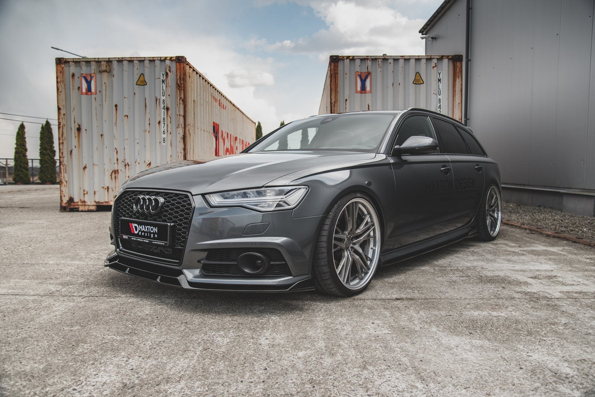 Front Splitter Audi A6 / A6 C7 S-line/ S6 C7 Facelift - Image 2
