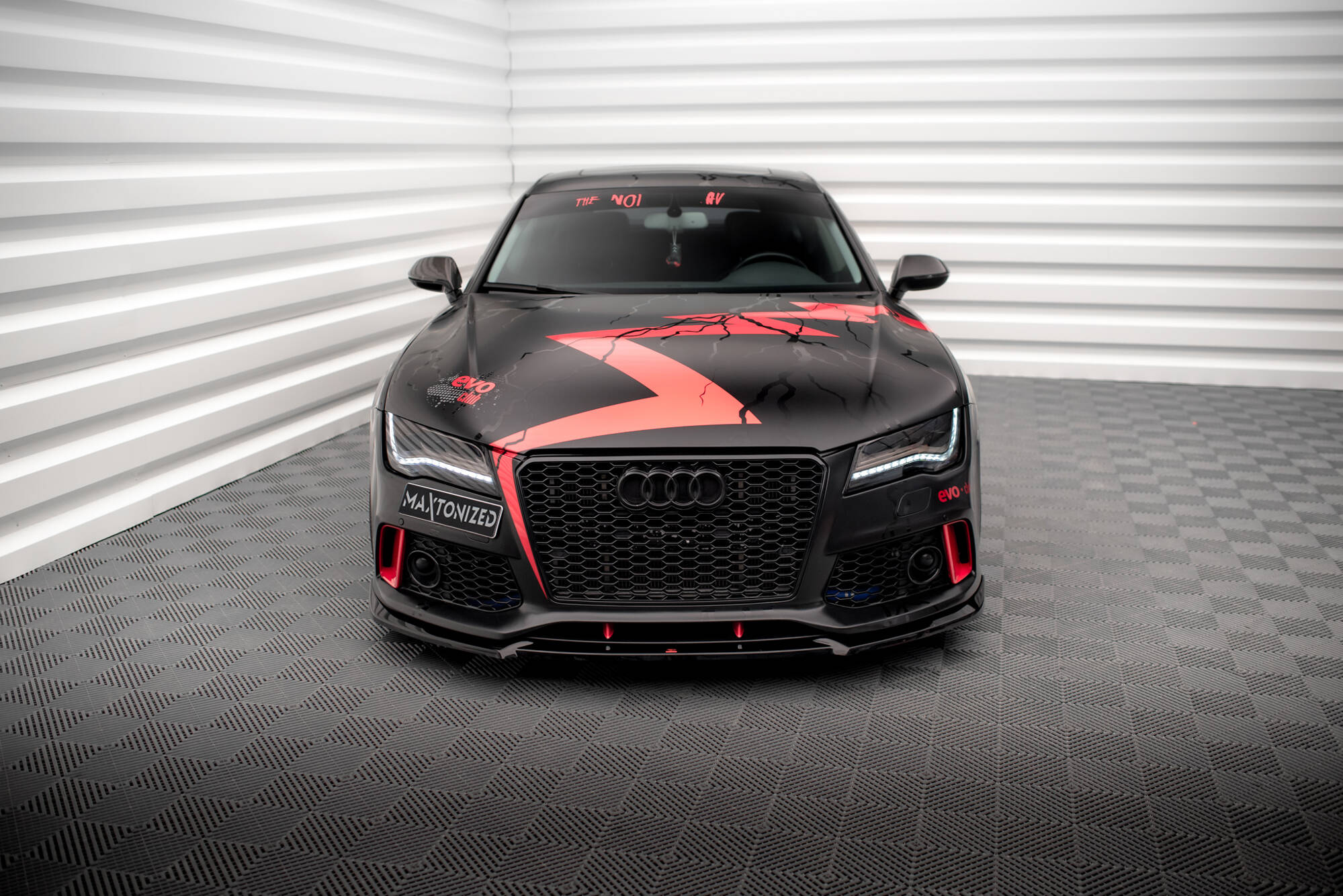 Front Splitter Audi A7 RS7 Look C7 - Image 2