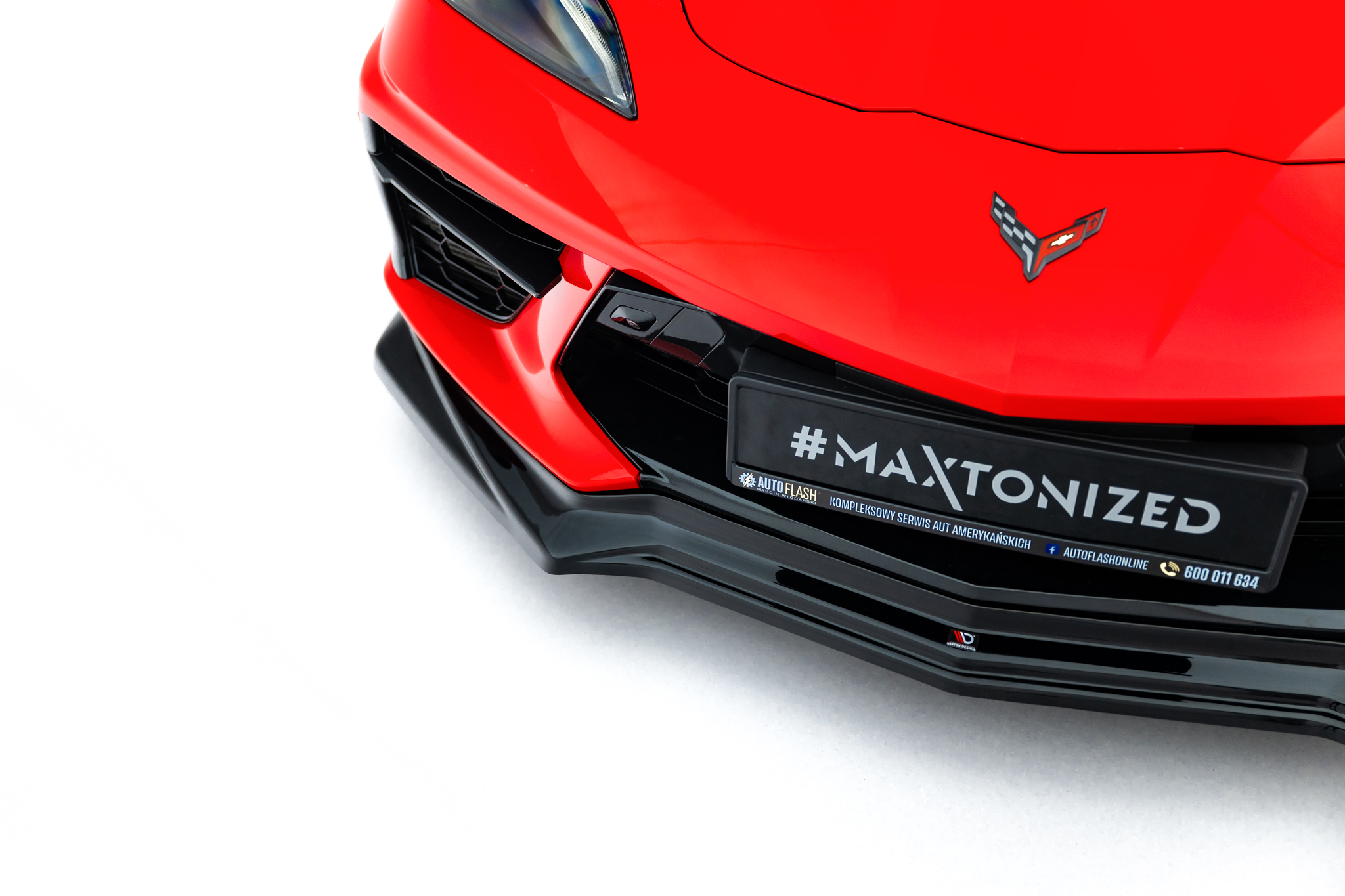 Front Splitter Chevrolet Corvette C8 - Image 3
