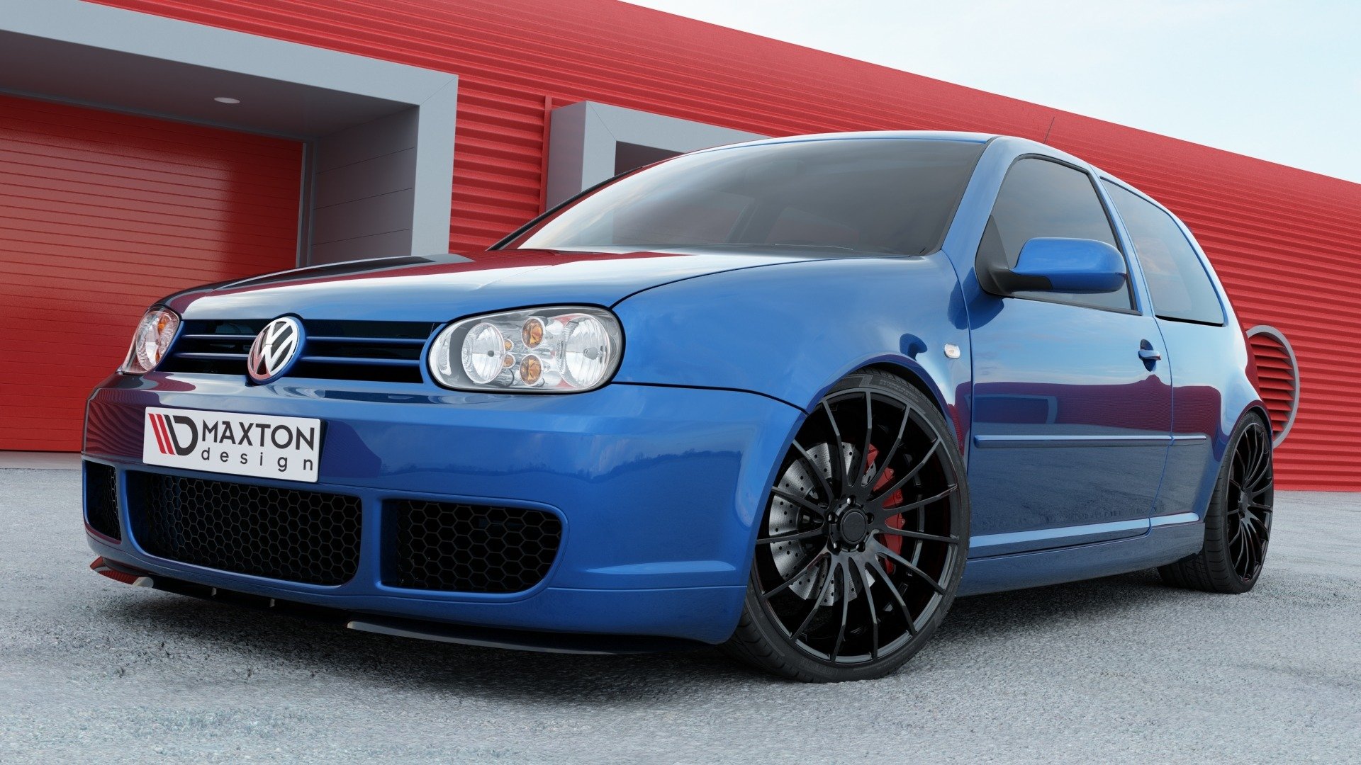 Front Splitter (Cupra Look) VW Golf IV R32 - Image 2