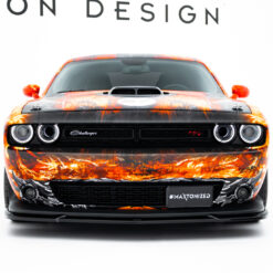 Alternative view of Front Splitter Dodge Challenger GT Mk3 Facelift