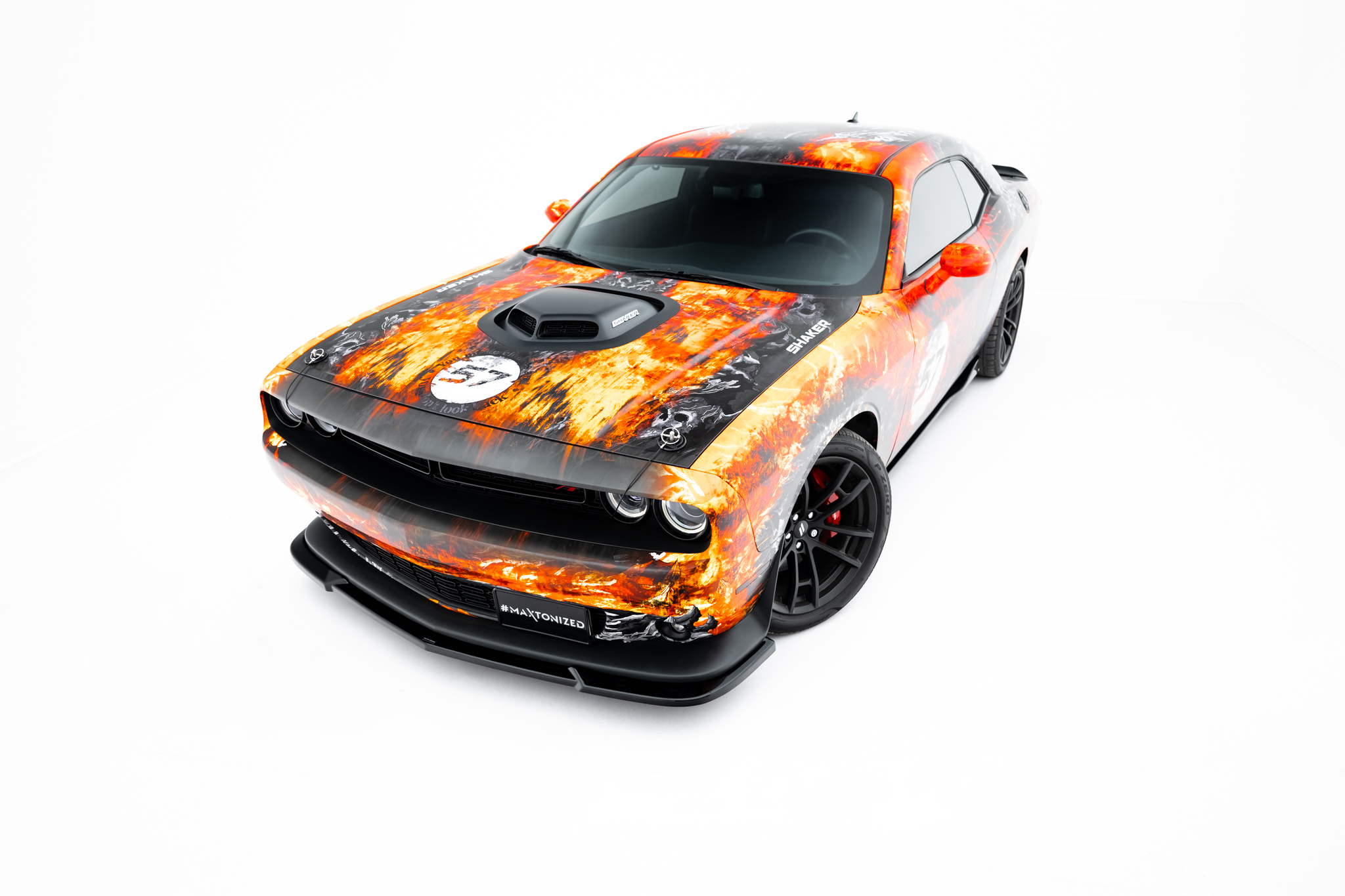 Front Splitter Dodge Challenger GT Mk3 Facelift - Image 3