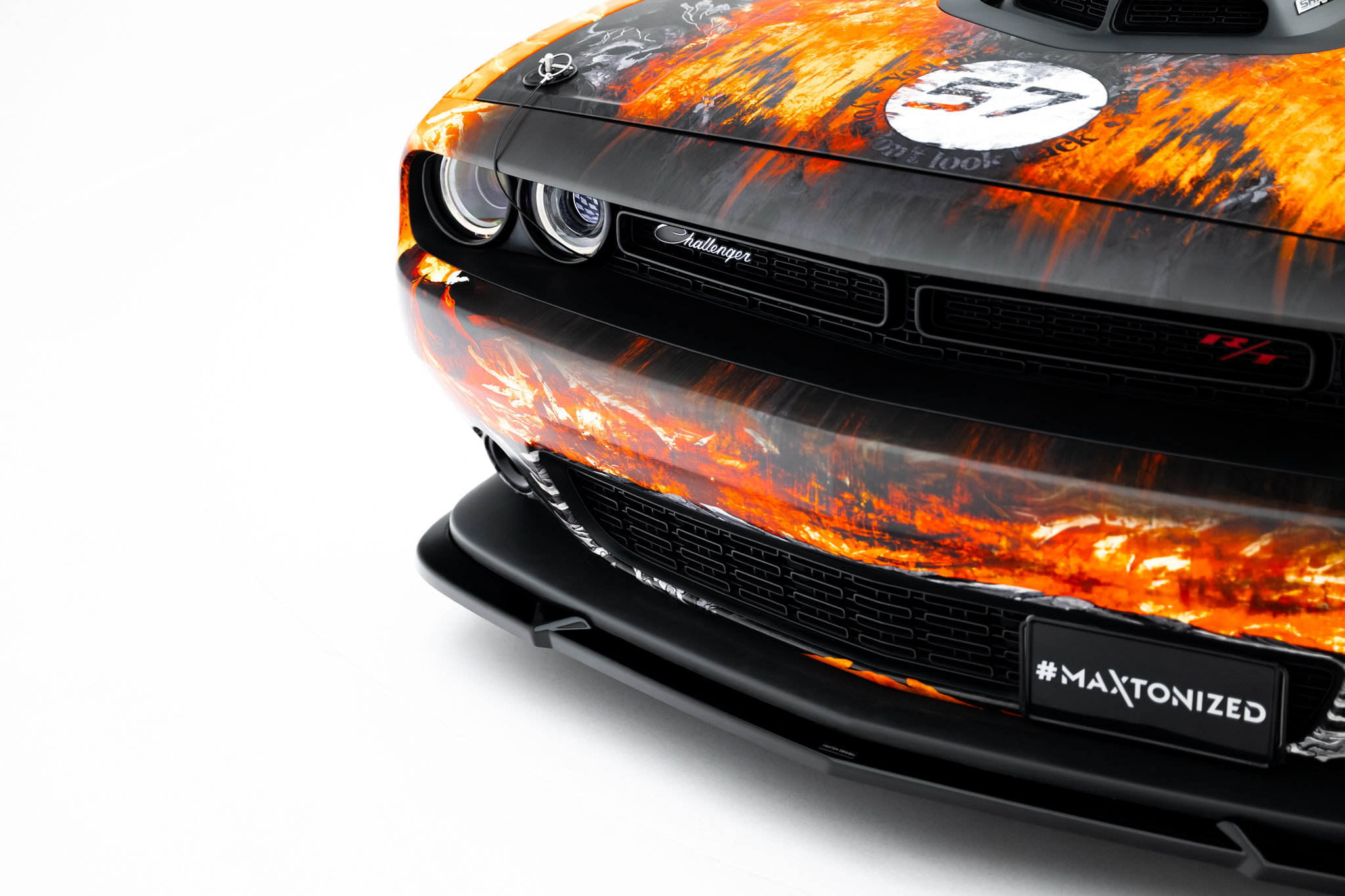 Front Splitter Dodge Challenger GT Mk3 Facelift - Image 4