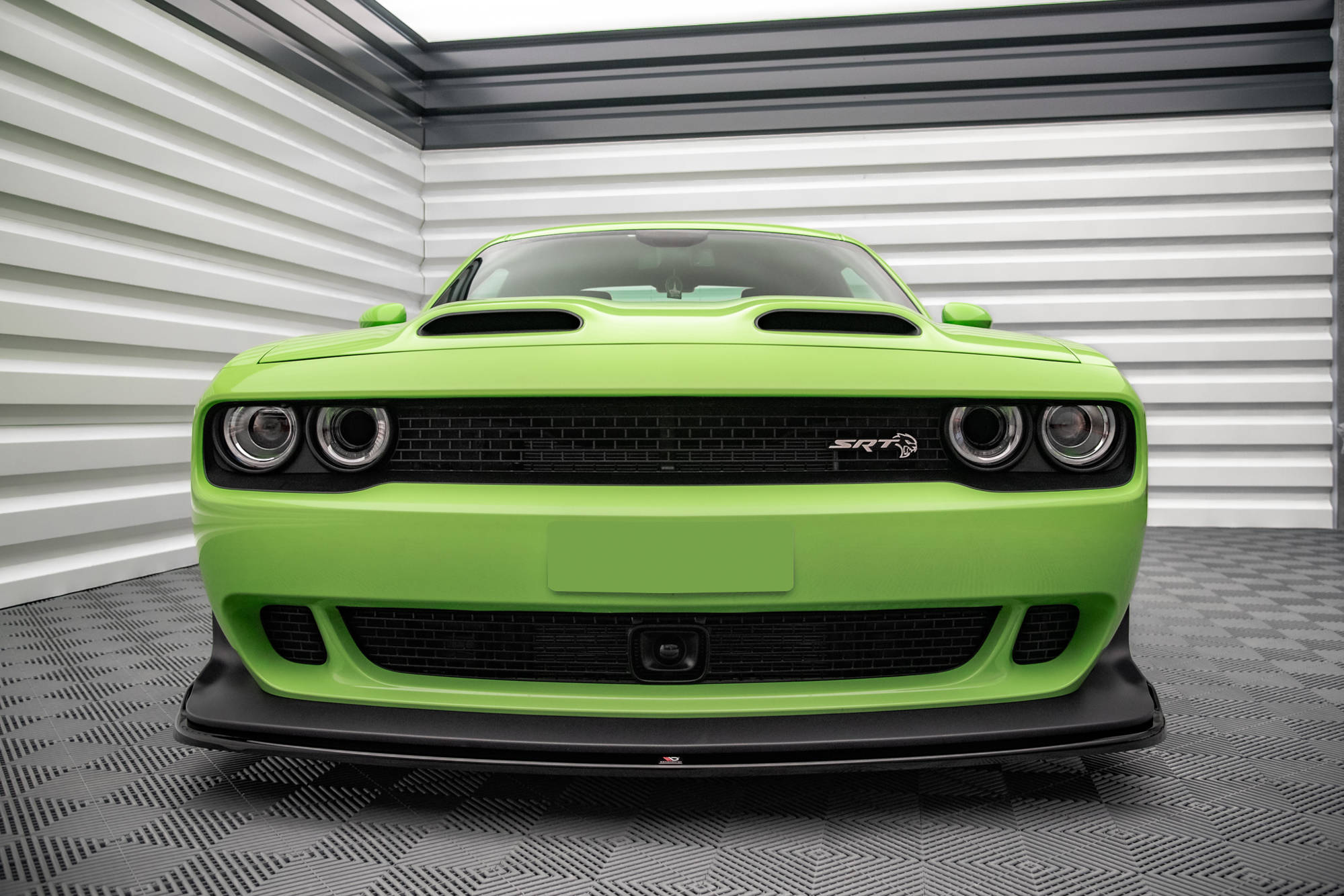Front Splitter Dodge Challenger SRT Hellcat Widebody Mk3 - Image 2