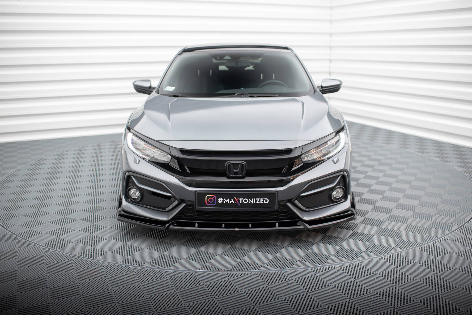 Front Splitter + Flaps Honda Civic Sport Mk 10 - Image 2