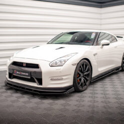 Front Splitter + Flaps Nissan GTR R35 Facelift