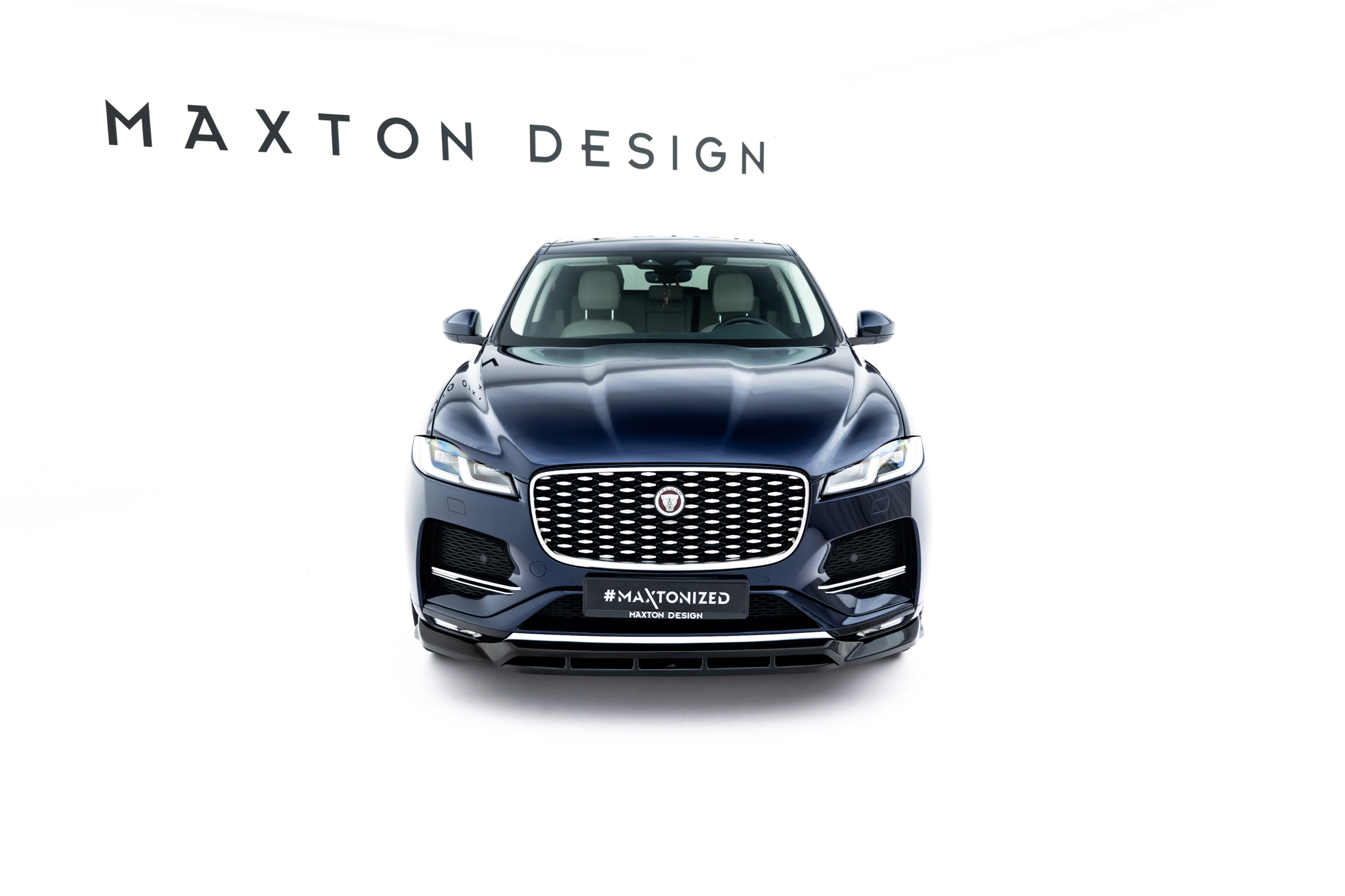 Front Splitter Jaguar F-Pace R-Sport Mk1 Facelift - Image 2