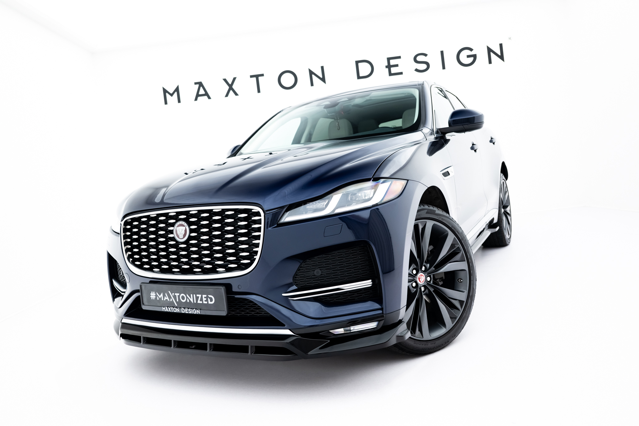 Front Splitter Jaguar F-Pace R-Sport Mk1 Facelift - Image 4