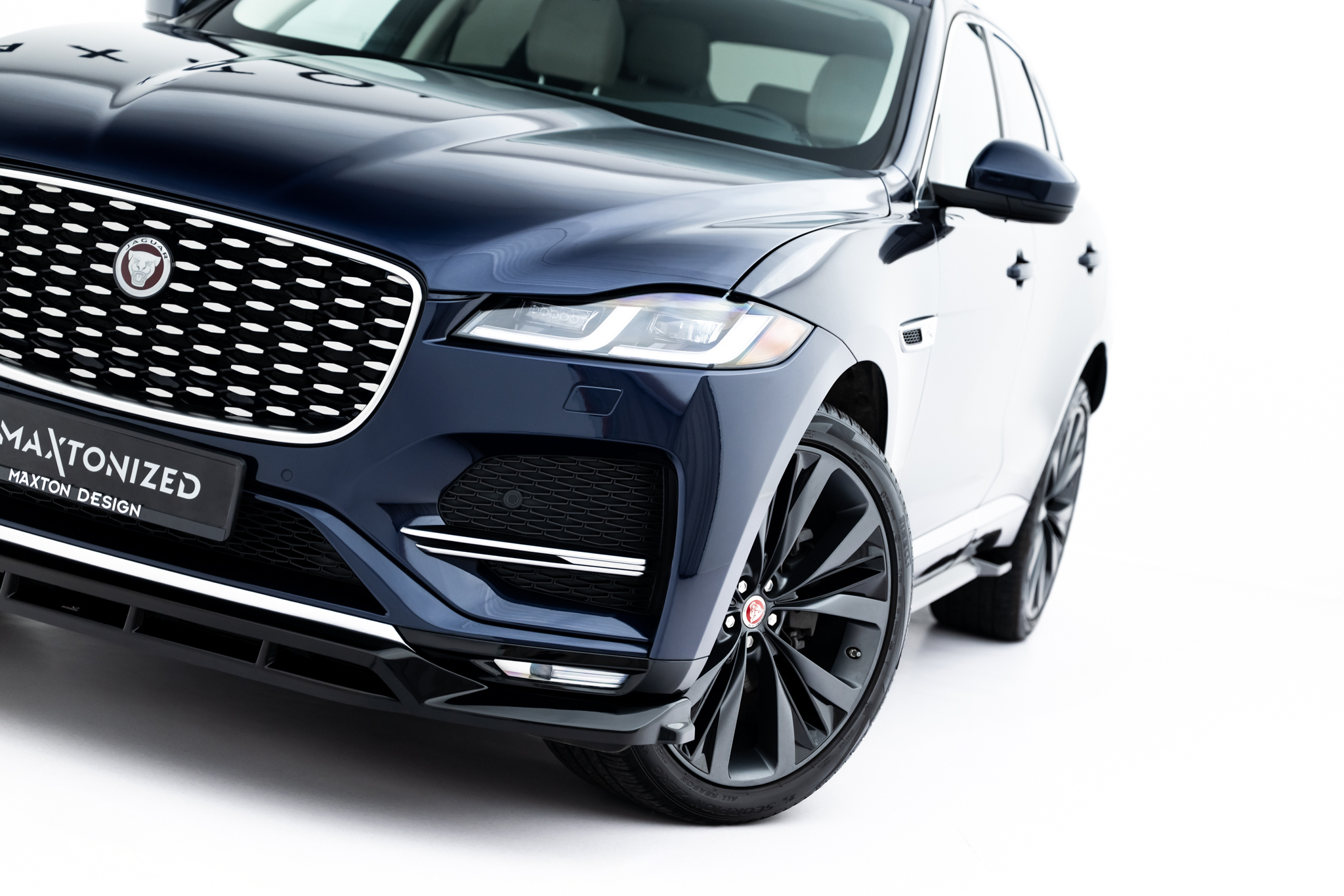 Front Splitter Jaguar F-Pace R-Sport Mk1 Facelift - Image 5