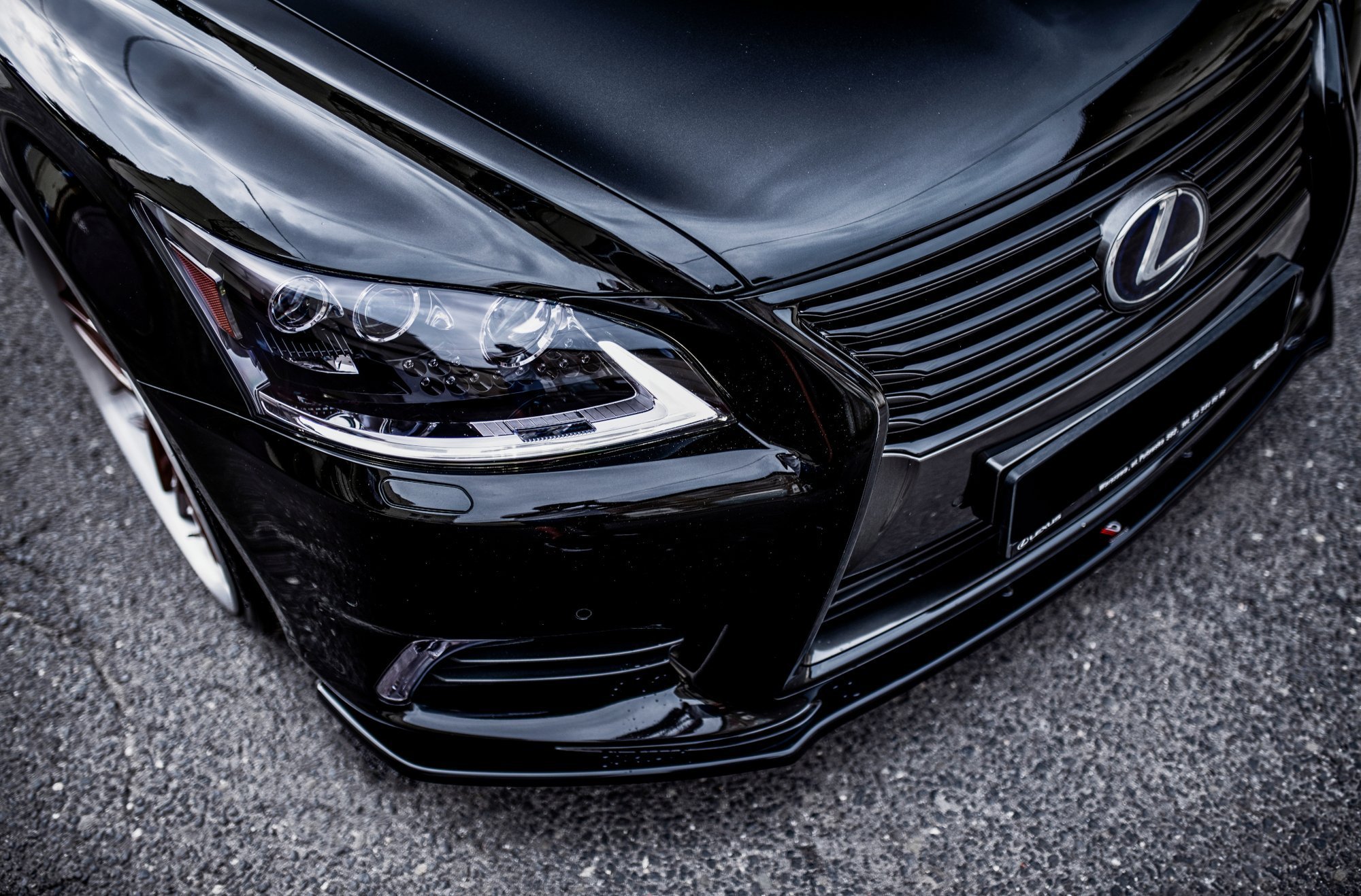 Front Splitter Lexus LS Mk4 Facelift - Image 3