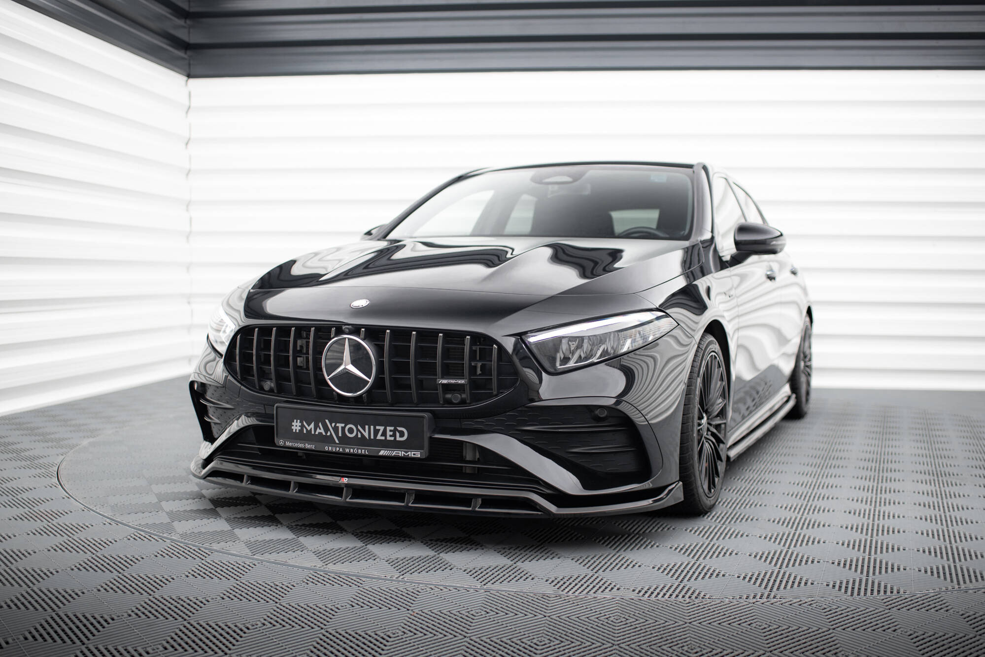Front Splitter Mercedes-AMG A35 / A AMG-Line W177 Facelift