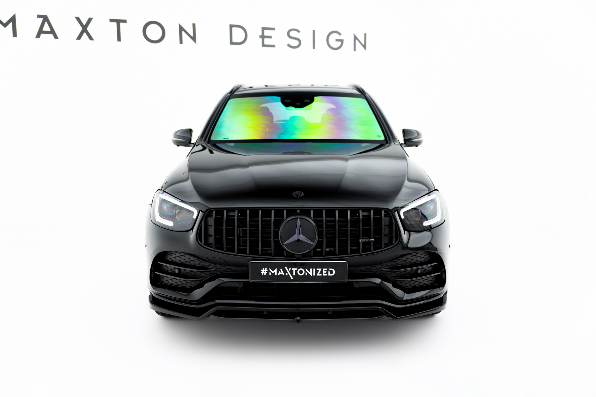 Front Splitter Mercedes-AMG GLC 43 / AMG-Line SUV X253 Facelift - Image 2