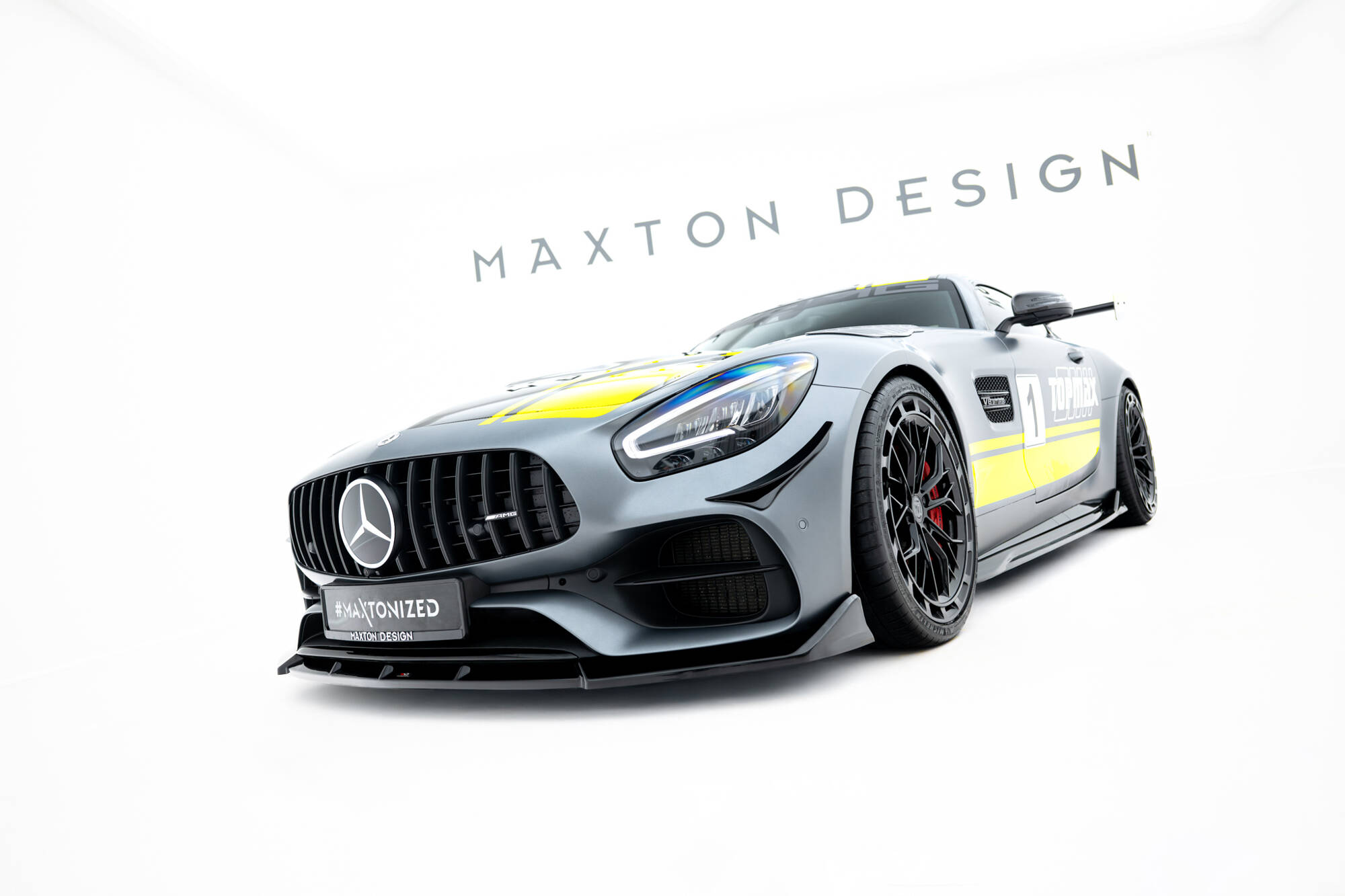 Front Splitter Mercedes-AMG GT C C190 Facelift - Image 4