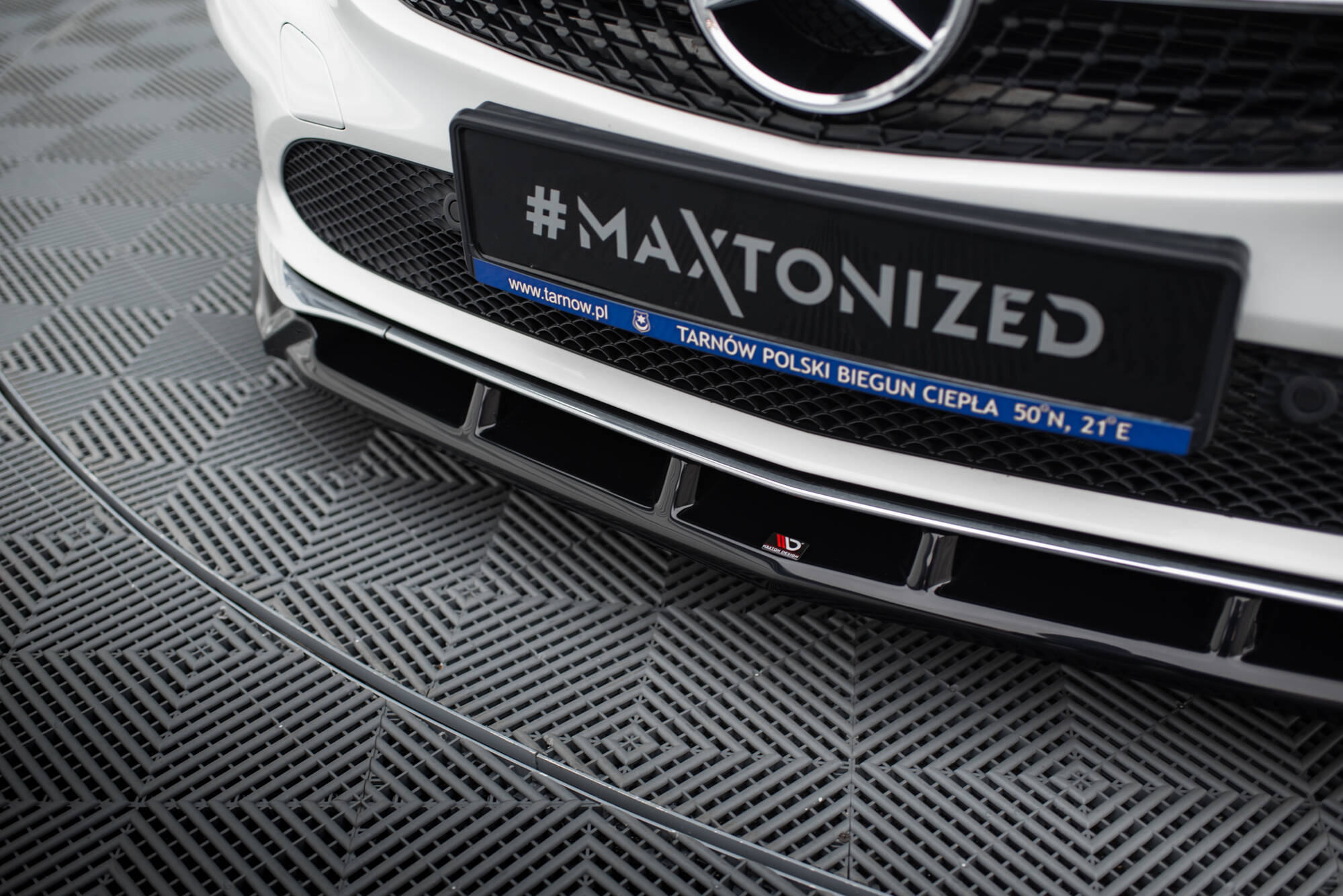 Front Splitter Mercedes-Benz CLA C117 Facelift - Image 3