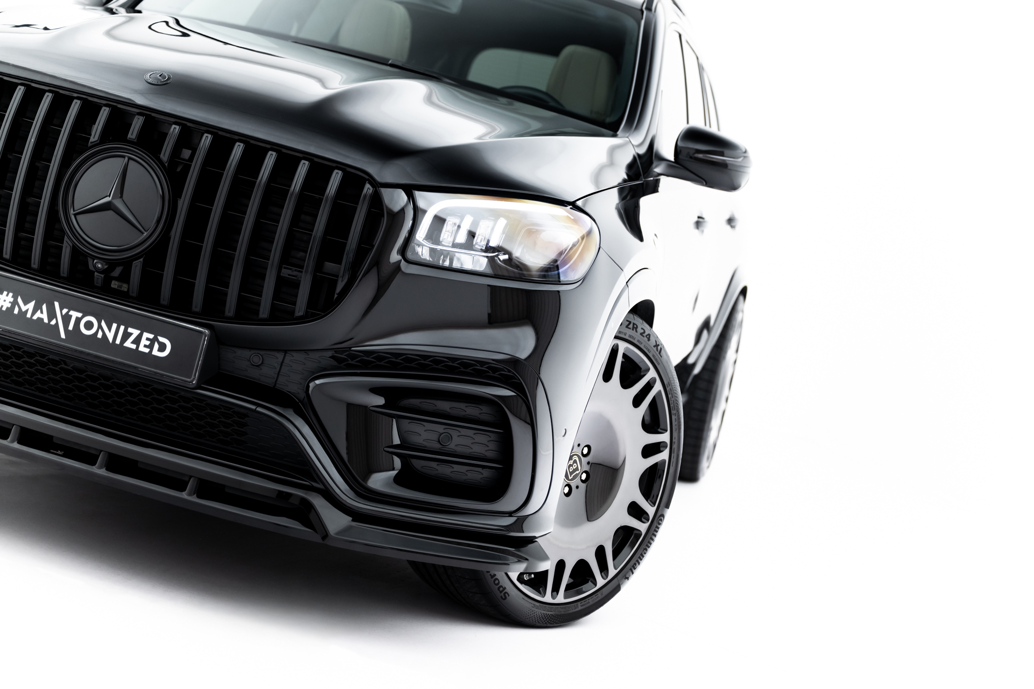 Front Splitter Mercedes-Benz GLS AMG-Line X167 Facelift - Image 4
