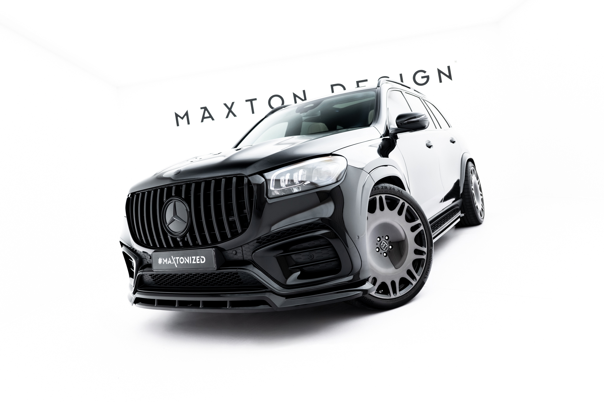 Front Splitter Mercedes-Benz GLS AMG-Line X167 Facelift - Image 2