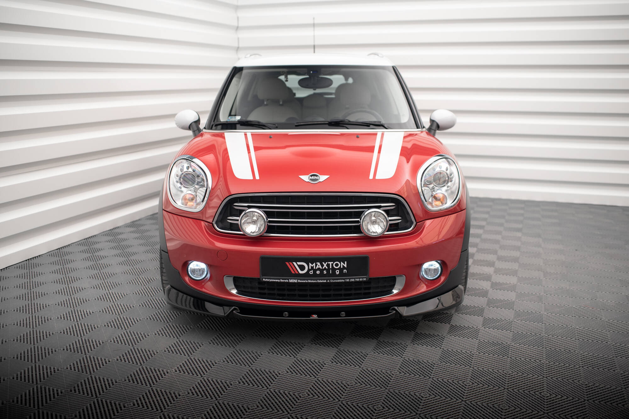 Front Splitter Mini Cooper Countryman R60 Facelift - Image 2