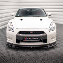 Alternative view of Front Splitter Nissan GTR R35 Facelift