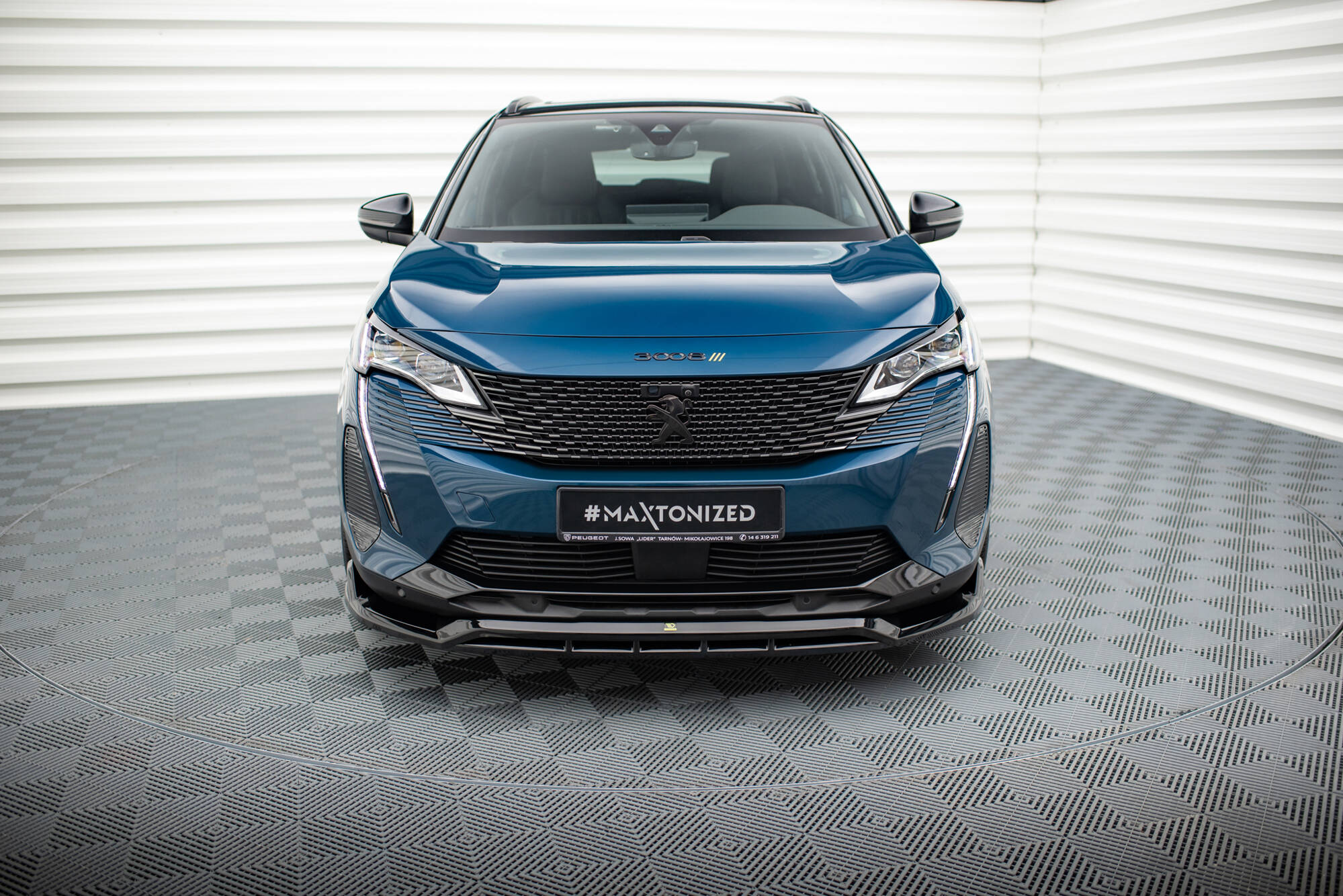 Front Splitter Peugeot 3008 GT-Line Mk2 Facelift - Image 2