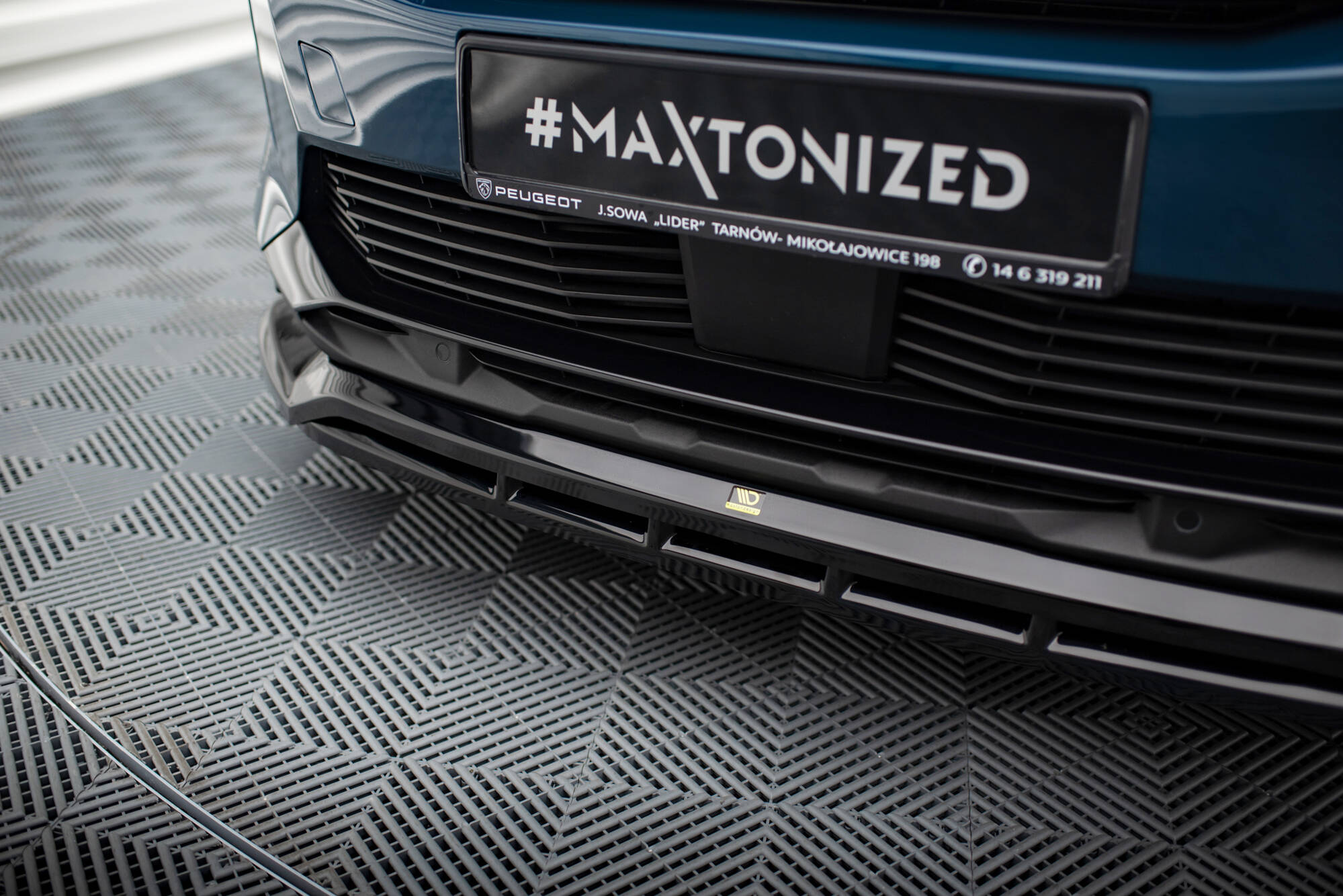 Front Splitter Peugeot 3008 GT-Line Mk2 Facelift - Image 3
