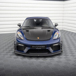 Alternative view of Front Splitter Porsche 718 Cayman GT4 RS 982c