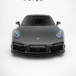 Alternative view of Front Splitter Porsche 911 Turbo S Sport Package 992