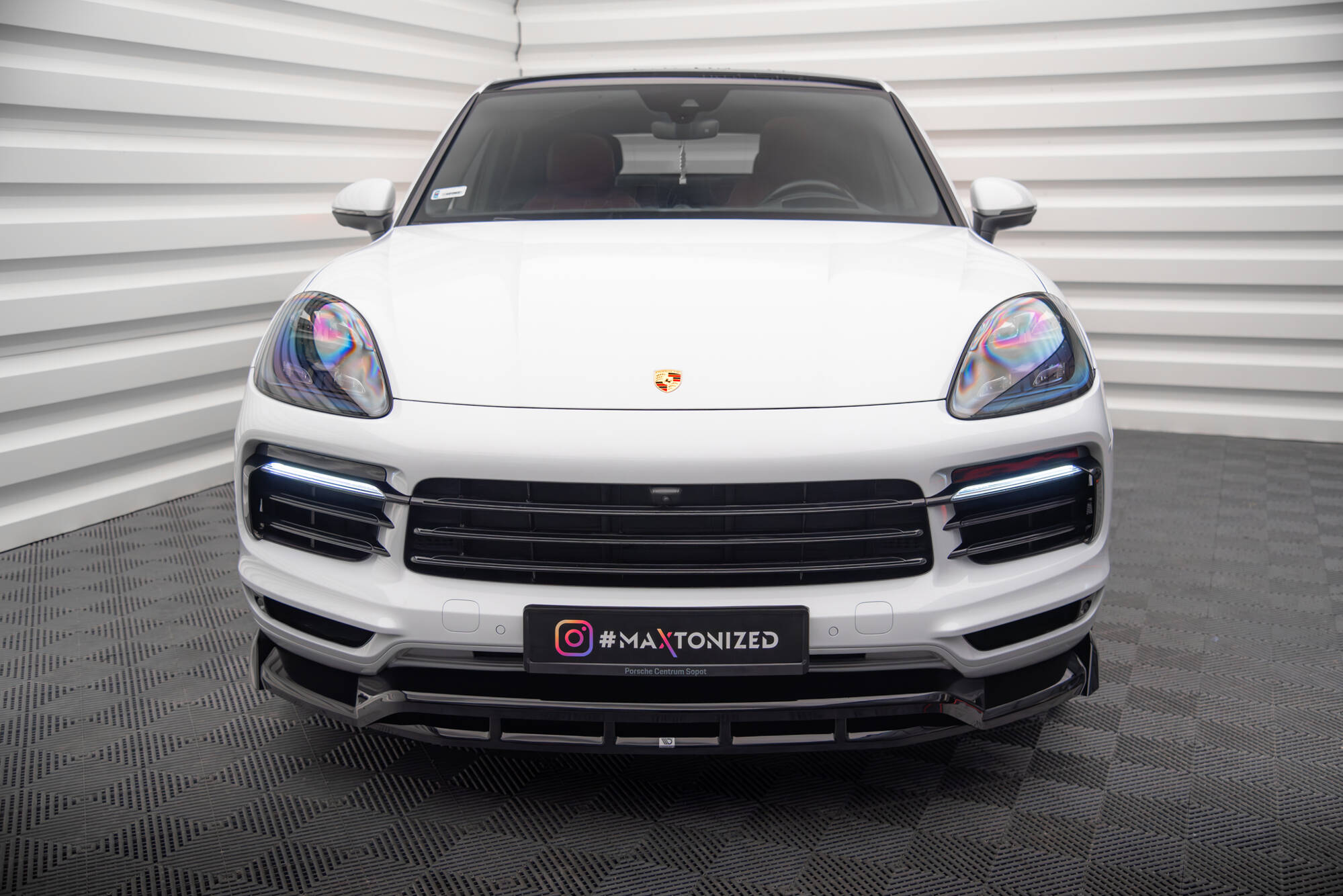 Front Splitter Porsche Cayenne Coupe / SUV Mk3 - Image 2