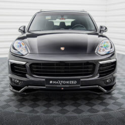 Alternative view of Front Splitter Porsche Cayenne Mk2 Facelift