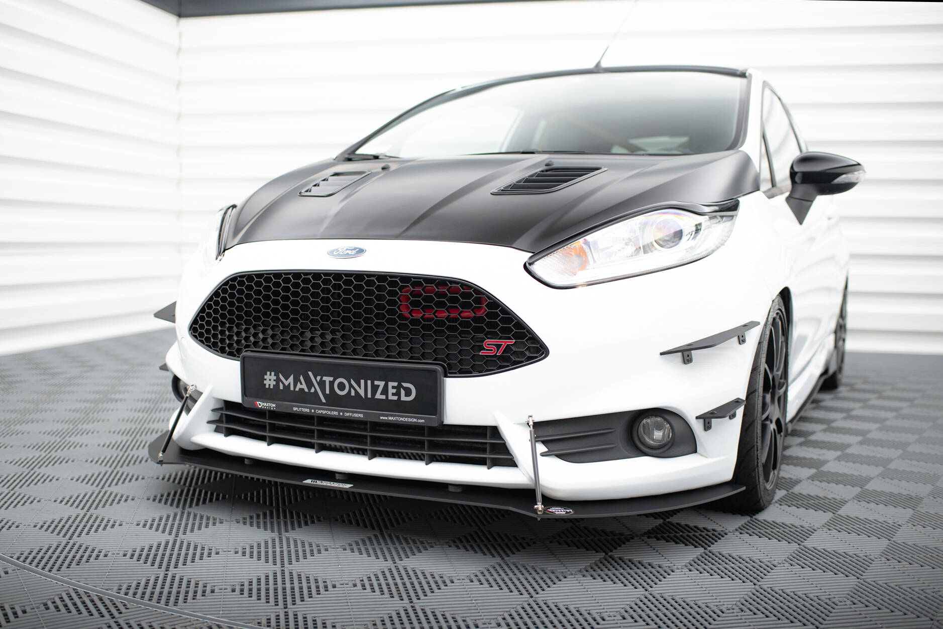 Front Splitter Racing V.1 Ford Fiesta ST Mk7 FL - Image 2