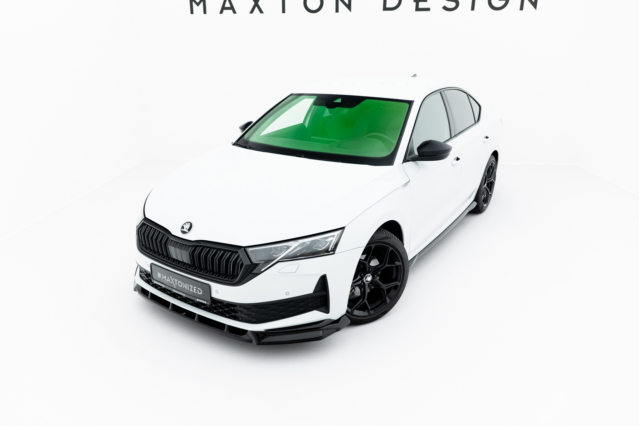Front Splitter Skoda Octavia Sportline Liftback / Combi Mk4 Facelift