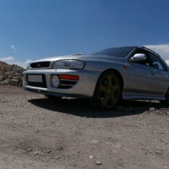 Alternative view of Front Splitter Subaru Impreza GT