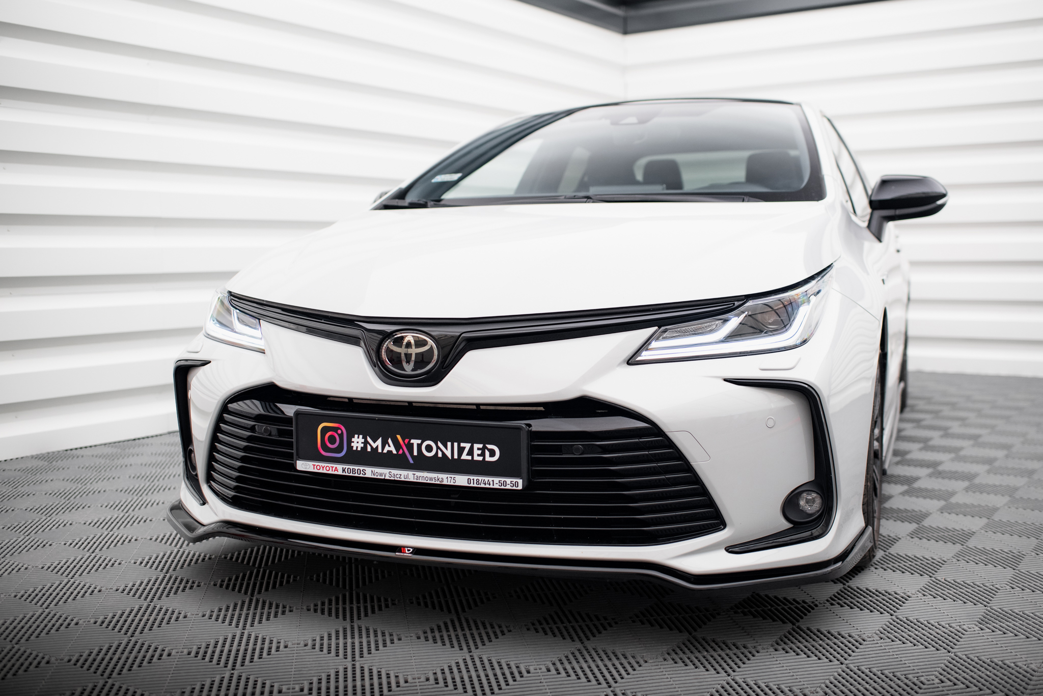 Front Splitter Toyota Corolla XII Sedan