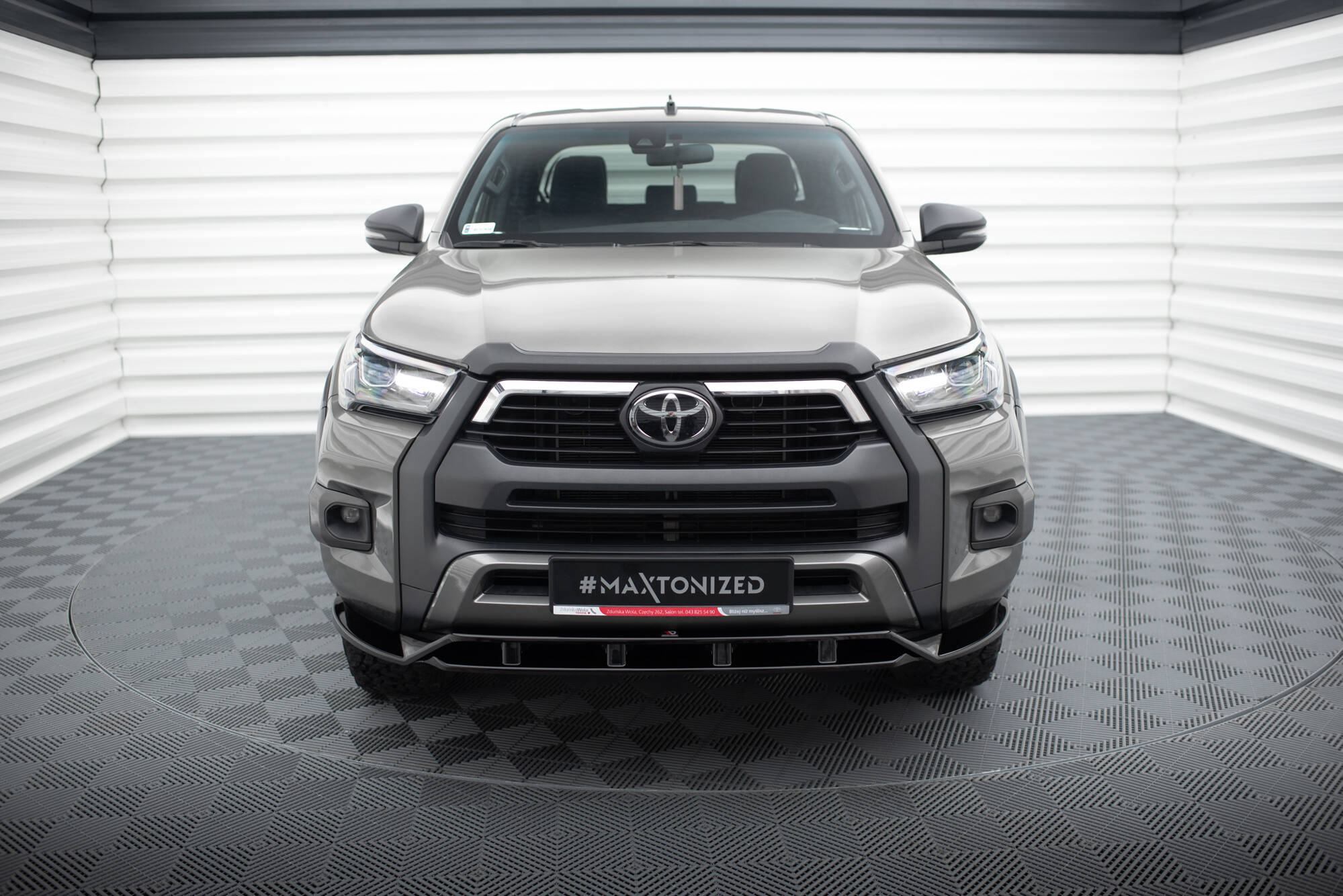 Front Splitter Toyota Hilux Invincible Mk8 Facelift - Image 2