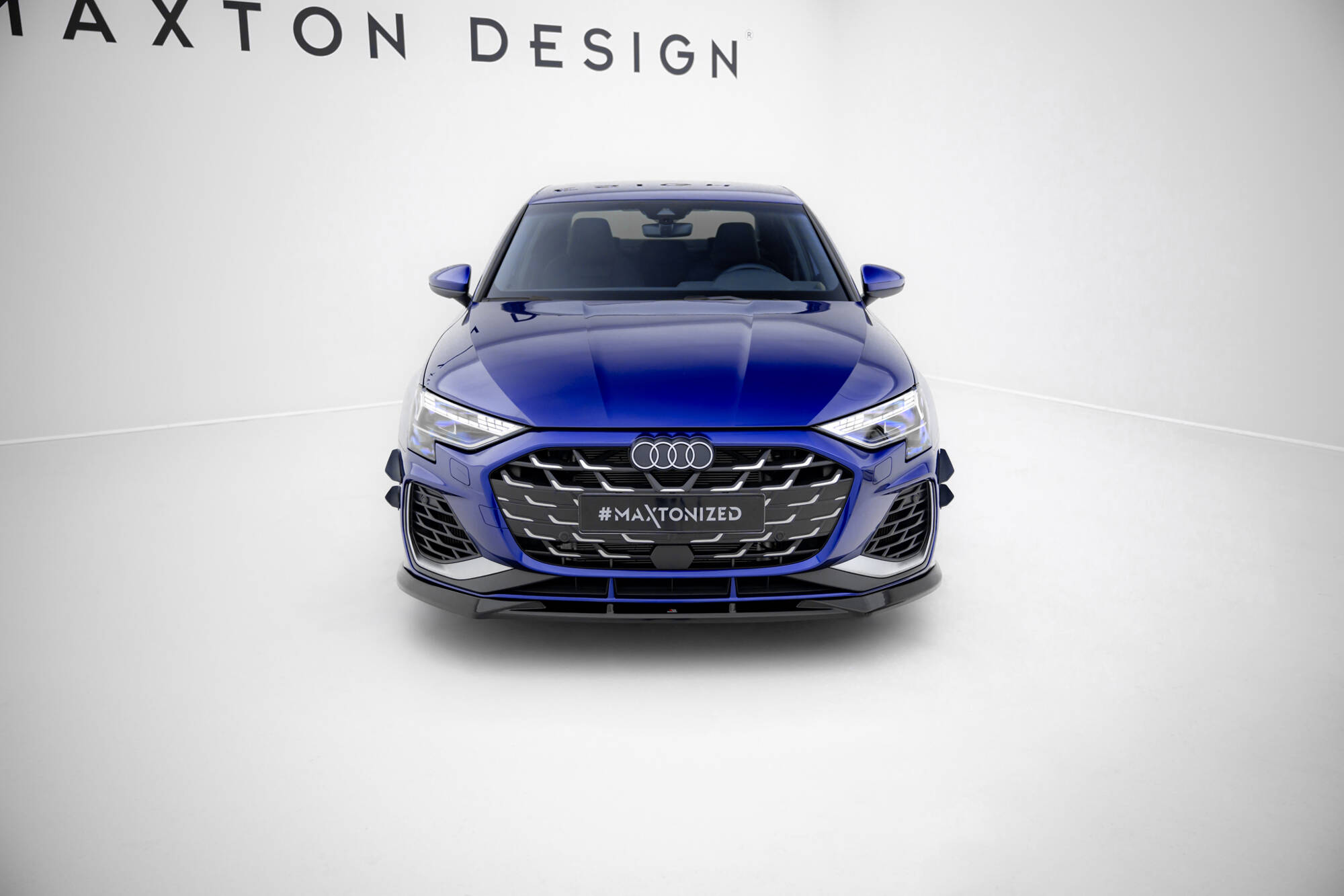 Front Splitter V.1 Audi A3 S-Line Sedan / S3 Sedan 8Y Facelift - Image 2