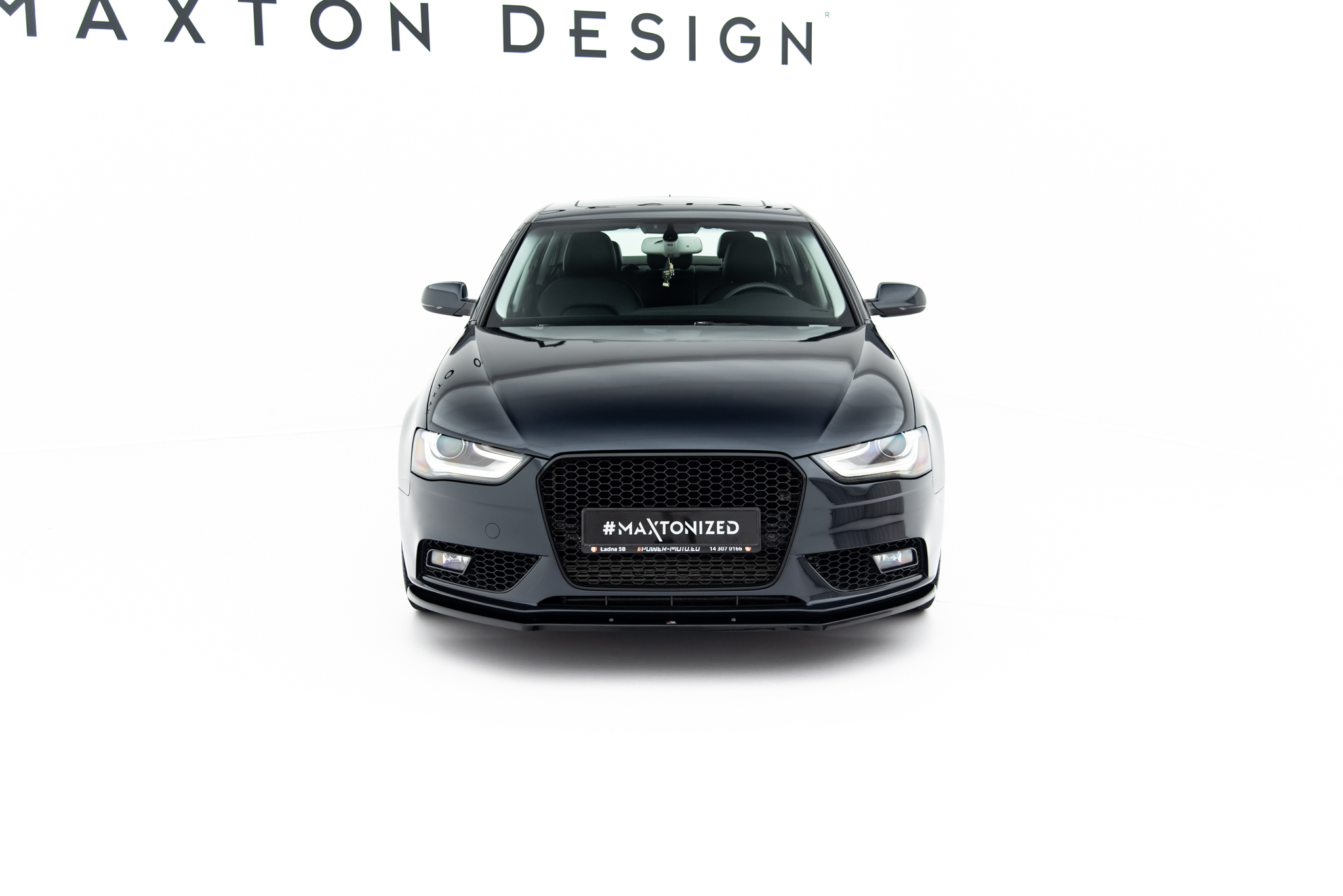 Front Splitter V.1 Audi A4 B8 FL - Image 2