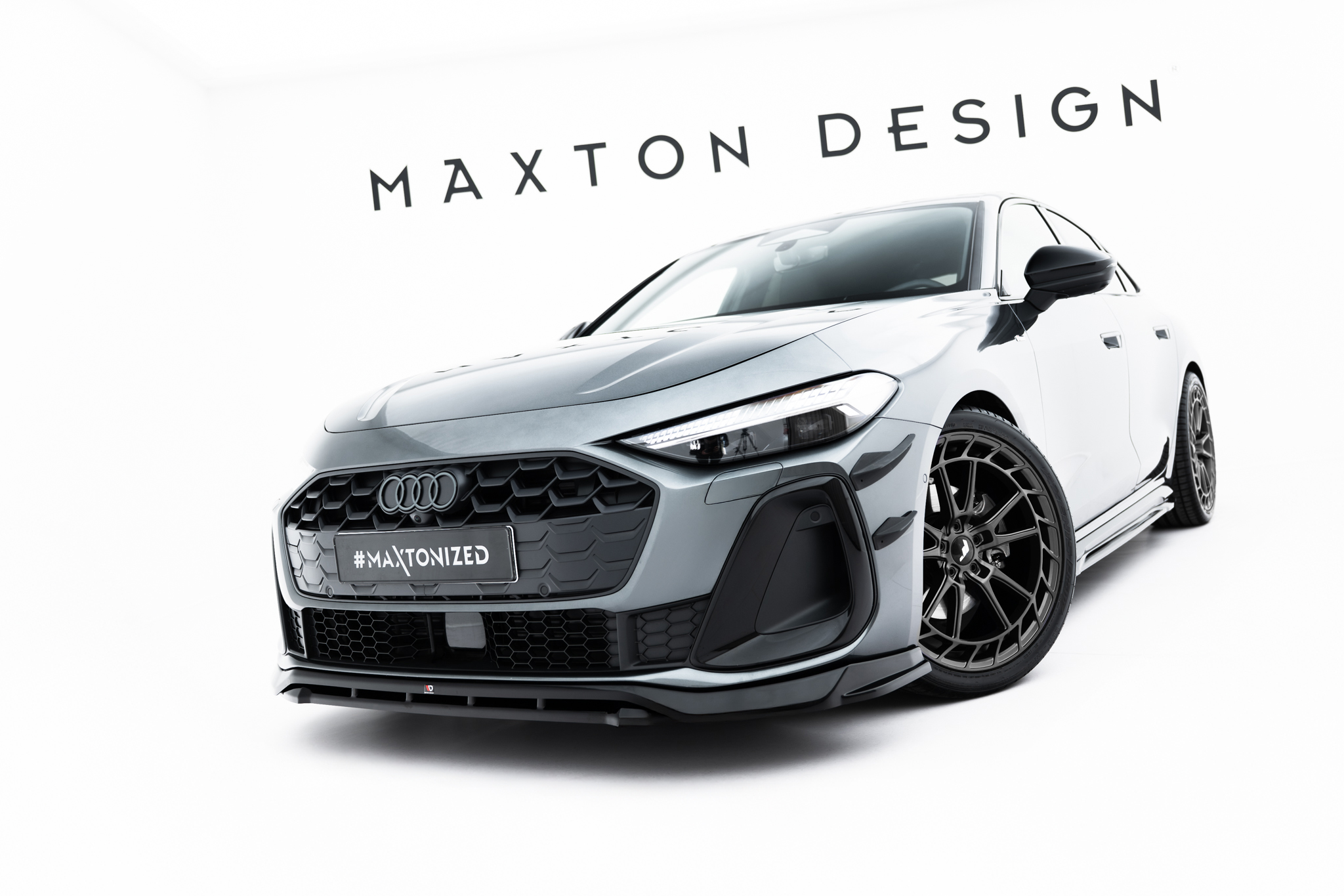 Front Splitter V.1 Audi A5 S-Line / S5 Sedan / Avant B10 - Image 2
