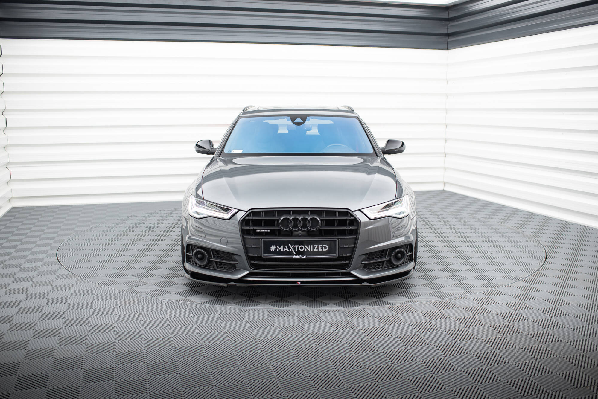 Front Splitter V.1 Audi A6 / A6 C7 S-line/ S6 C7 Facelift - Image 2
