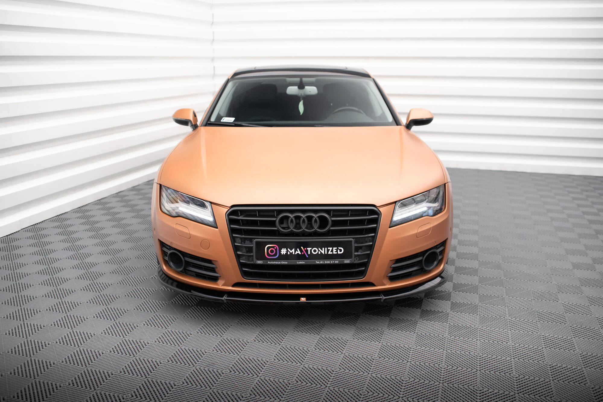 Front Splitter V.1 Audi A7 C7 - Image 2