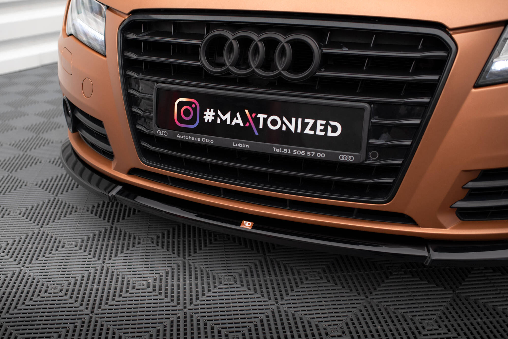 Front Splitter V.1 Audi A7 C7 - Image 3