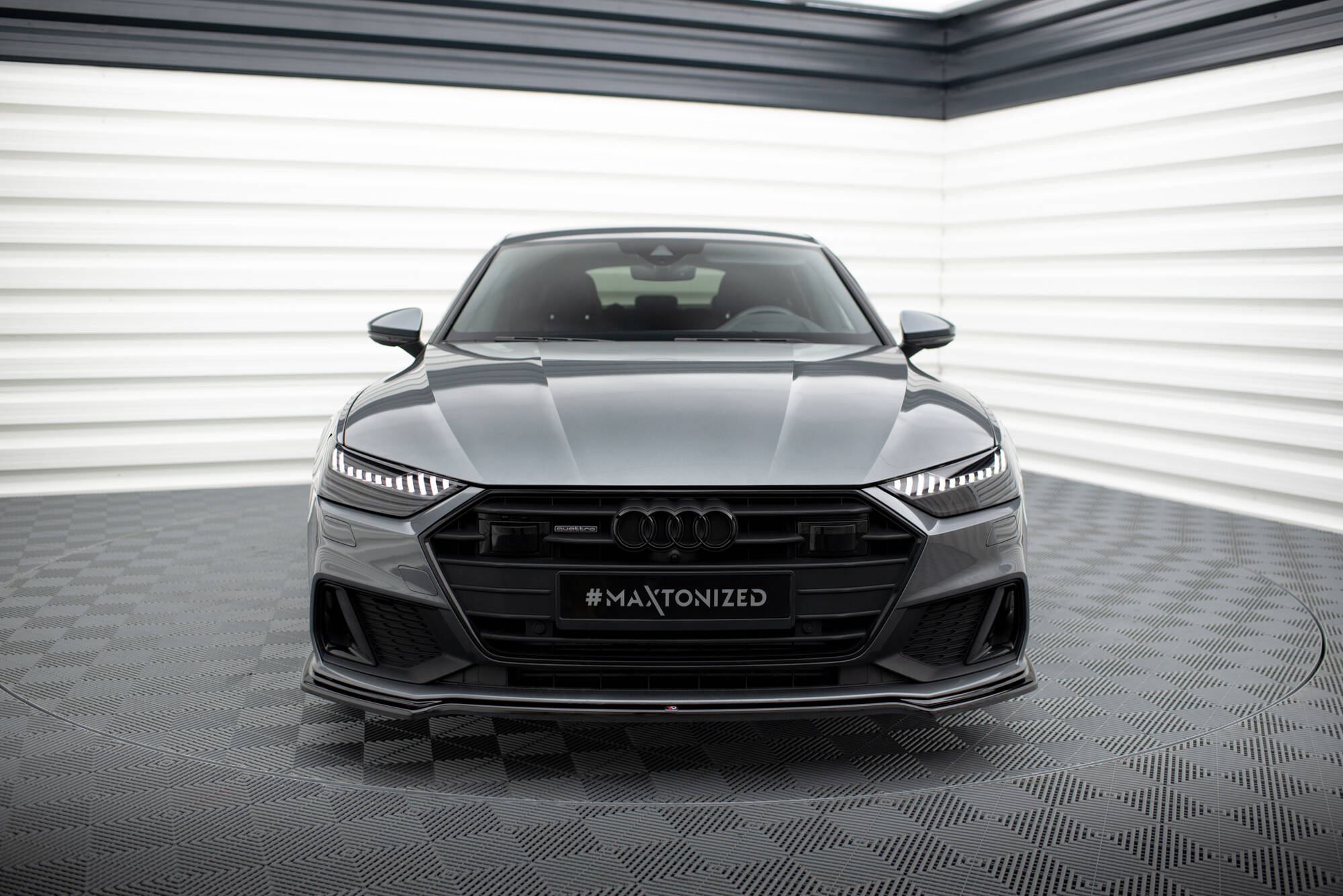 Front Splitter V.1 Audi A7 S-Line C8 / S7 C8 / C8 Facelift / S7 Facelift - Image 2