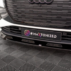 Alternative view of Front Splitter V.1 Audi Q4 e-tron Sportback S-line Mk1