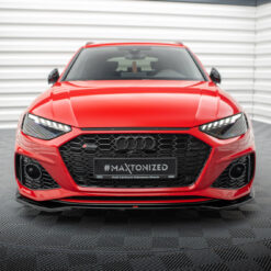 Alternative view of Front Splitter V.1 Audi RS4 B9 Facelift