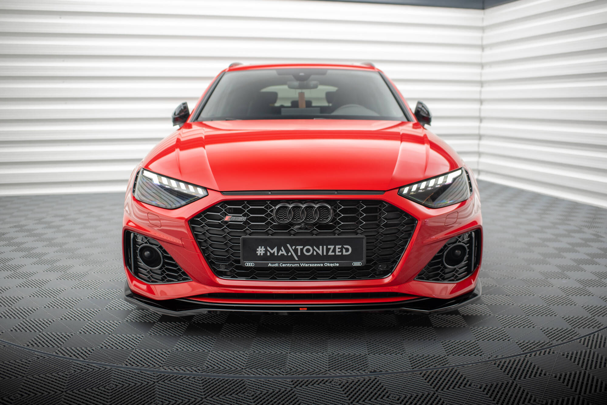 Front Splitter V.1 Audi RS4 B9 Facelift - Image 2